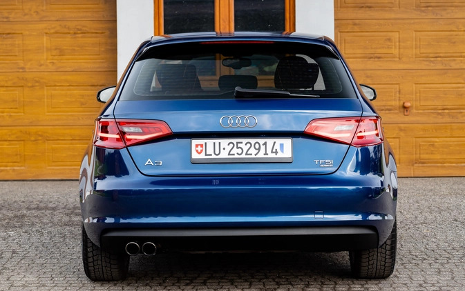 Audi A3 cena 58900 przebieg: 188000, rok produkcji 2014 z Warszawa małe 742